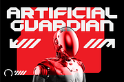 Alphatron - Futuristic Font, a Sans Serif Font by limitype (Thumbnail 2 of 10)