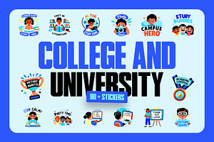 Animated College and University, an Emoji Icon by Prosymbols
