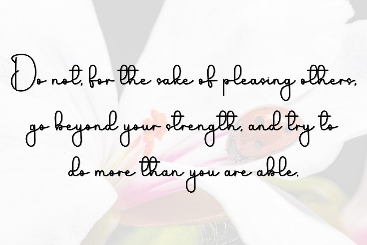 Appointment, a Handwritten Font by FreshTypeINK (Photo 5 of 8)