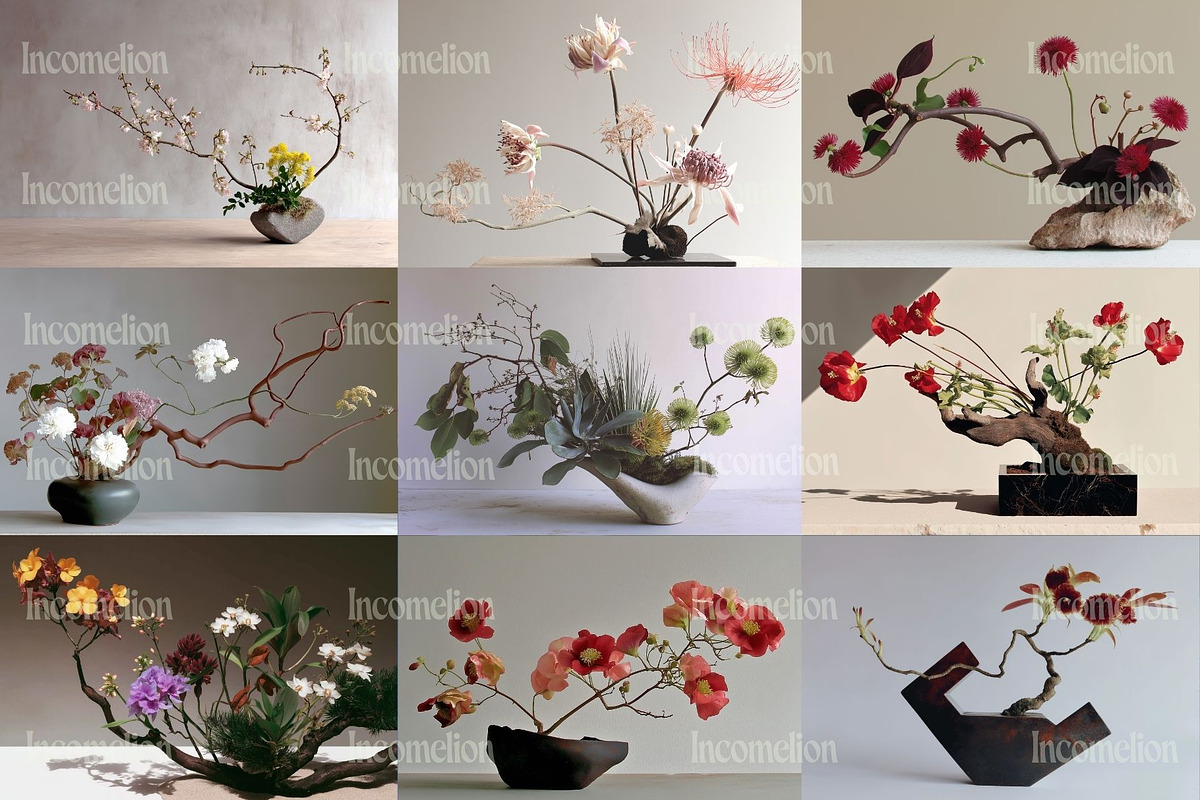 45 Japanese Ikebana Flowers Photos, a Nature Photo by Incomelion (Photo 8 of 13)