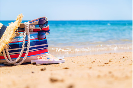 Bag and things for relaxing on the, a Holiday Photo by yanadjana