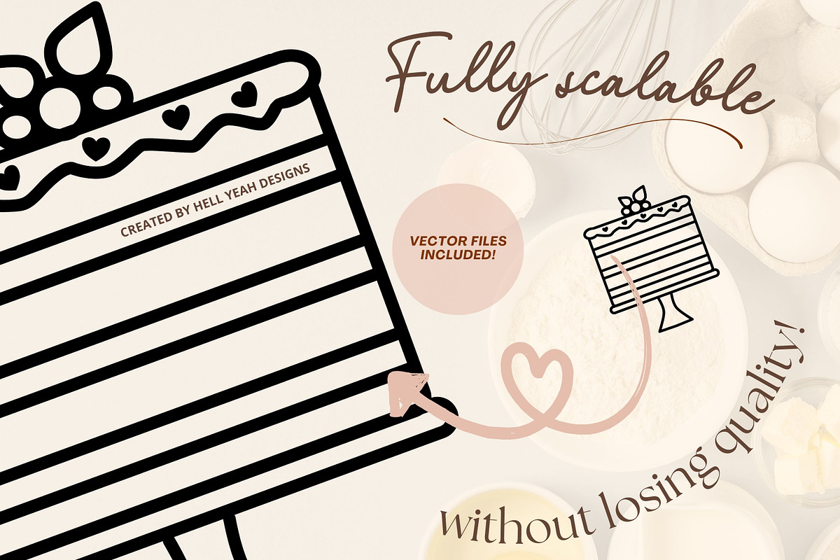 Baking Tools Clipart Bundle, an Object Graphic by Hell Yeah Designs (Photo 6 of 9)