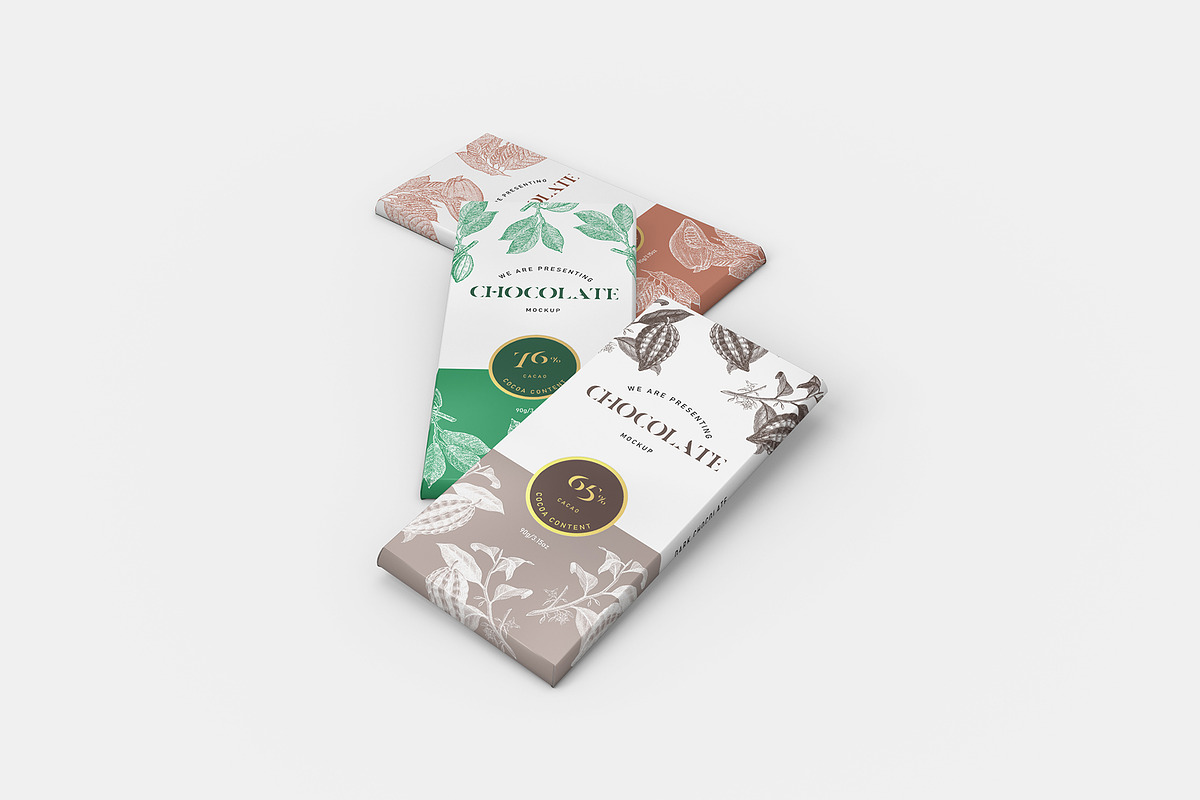 Chocolate Packaging Mockup 2, a Packaging Mockup by KIPET (Photo 10 of 15)