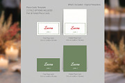 Wedding Place Cards Template bd003, a Card Template by TyphoonStudio (Thumbnail 3 of 9)