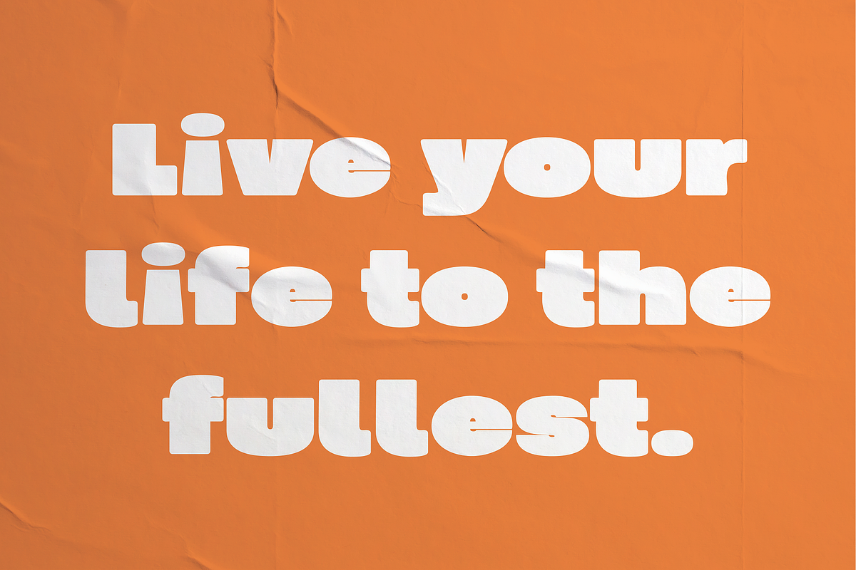 Zilla - Chunky Display, a Sans Serif Font by HipFonts (Photo 2 of 9)
