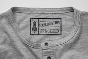 Space badge + 3 fonts., a Branding & Logo Template by zao4nik (Thumbnail 4 of 13)
