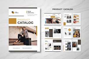 Men's Fashion Catalog, a Brochure Template by UICreative
