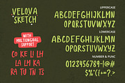 Velova Sketch - Draw Font, a Handwritten Font by ErgibiStudio (Thumbnail 9 of 10)