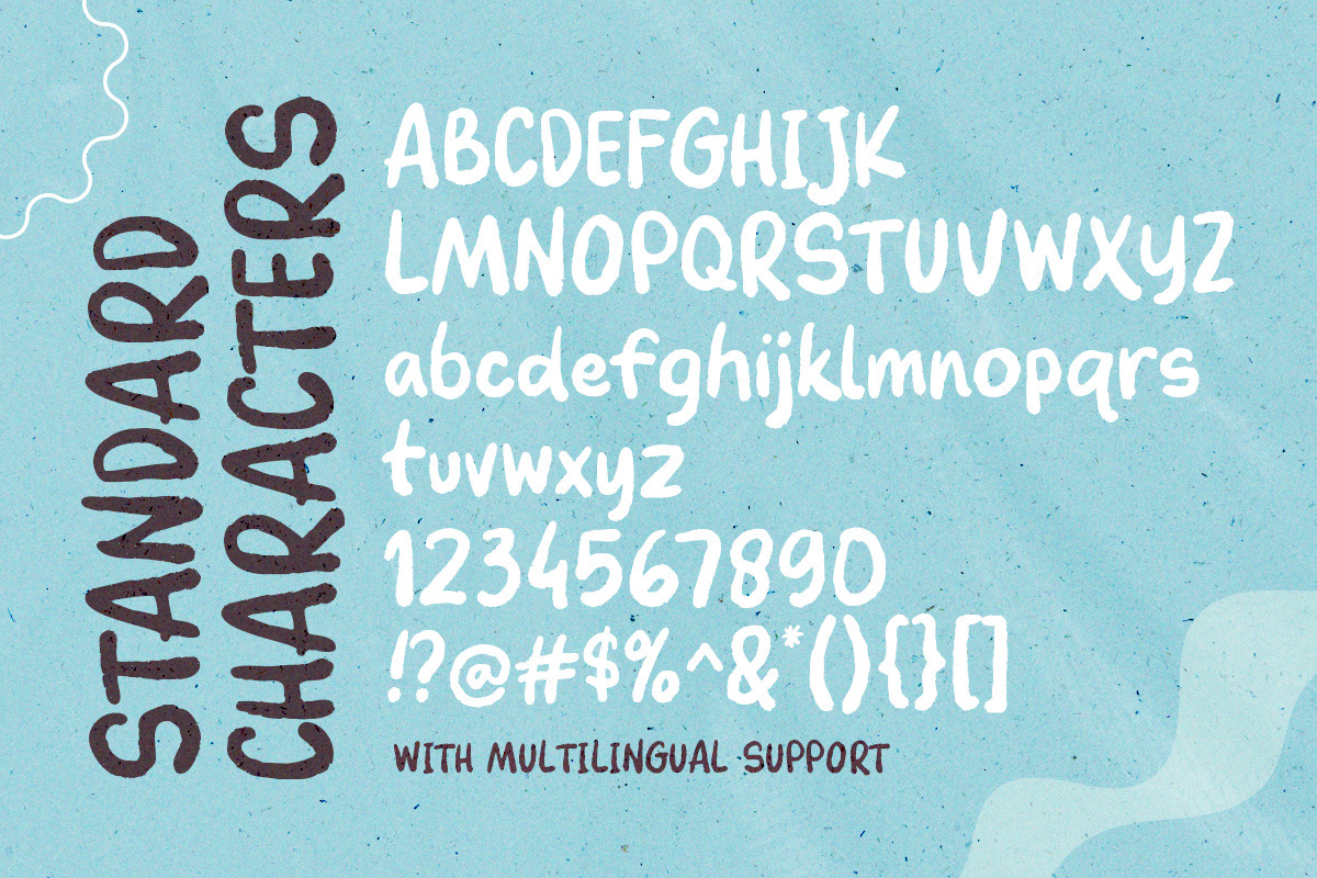 Messy Thinking Handwritten, a Handwritten Font by Letterhend Studio (Photo 9 of 9)