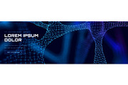 3d brain ai and abstract background, a Technology Illustration by RDShop (Thumbnail 1 of 3)