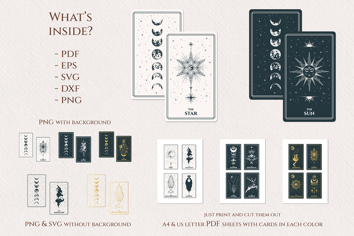 Celestial Tarot - Minor&Major Arcana, an Illustration by KirillsWorkshop (Photo 22 of 22)
