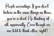 Building | Script Font, a Handwritten Font by Scratchones (Thumbnail 6 of 9)