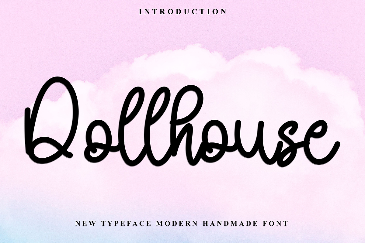 Dollhouse, a Handwritten Font by InermediaSTUDIO (Photo 1 of 6)