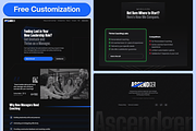 Ascendger: Framer Template for Coach, a Landing Page Template by hueMubin (Thumbnail 1 of 10)