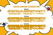 Good Shreak Font, a Script Font by Mabhal Studio (Thumbnail 9 of 10)