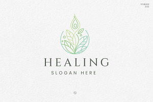 Healing Logo Template