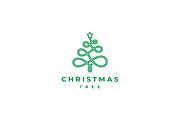 Christmas Tree Logo Template, a Branding & Logo Template by yopie (Thumbnail 3 of 4)