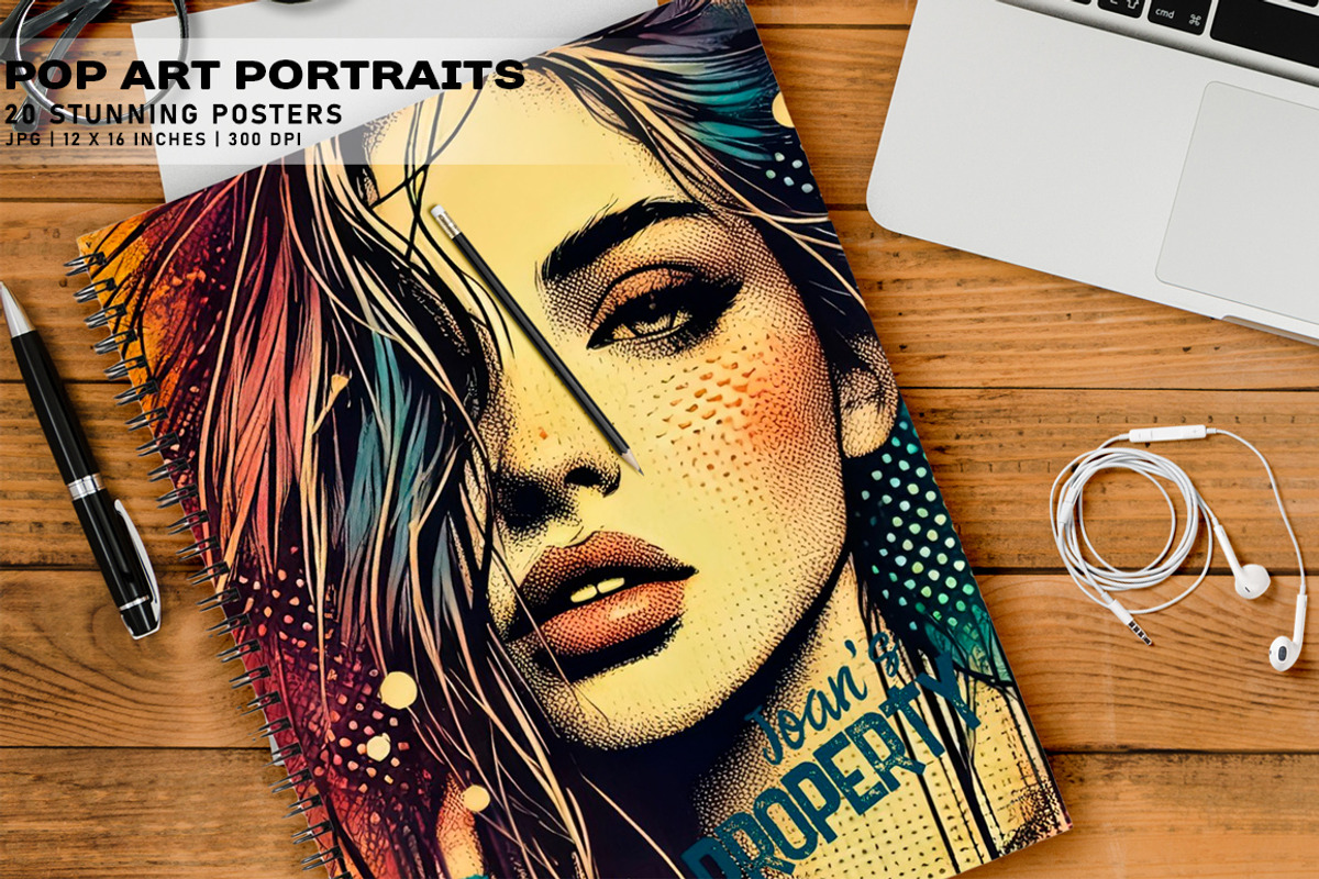 Pop Art Portraits, a Person Illustration by Digital Art Creations (Photo 7 of 11)