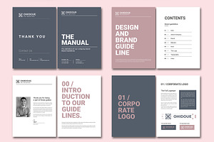 Brand Manual Design Layout