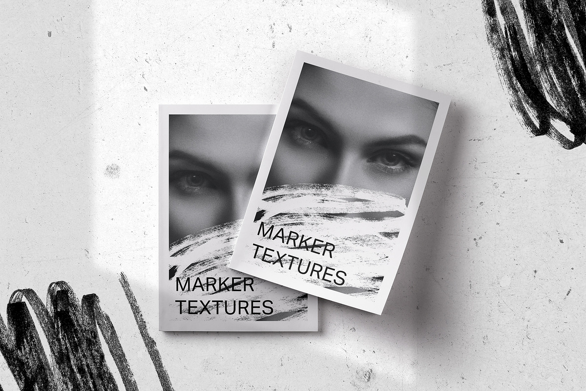 Marker Texture Bundle, a Texture Graphic by The Fake PNG (Photo 2 of 7)