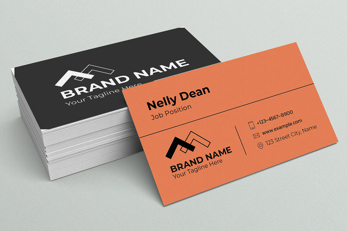 Modern Corporate Business Card, a Business Card Template by MightyDesign (Photo 2 of 6)