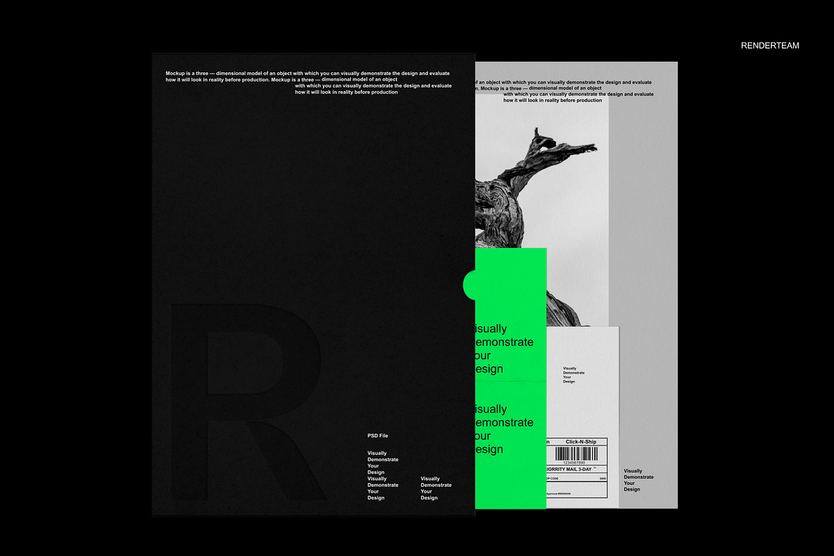 Brand Identity Mockup Set, a Product Mockup by Renderteam (Photo 9 of 14)