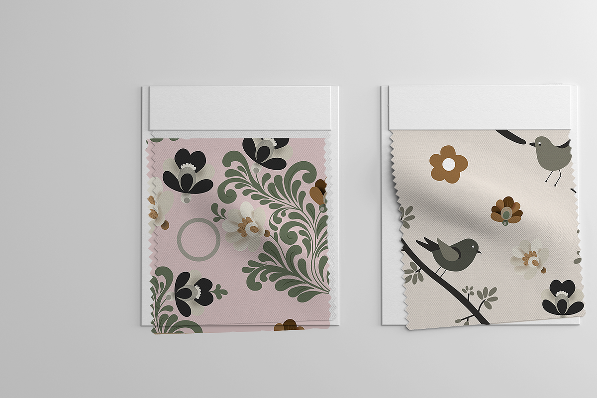 Scandinavian-Inspired Nature Pattern, a Pattern Graphic by SassyCorners (Photo 5 of 8)