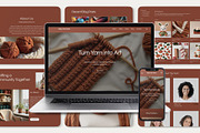 Wix Creative Crafting Online Store, a Wix Template by Sky Dore Design (Thumbnail 3 of 11)