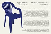 Ranclo - 7 Modern Minimalist Family, a Sans Serif Font by Dharmas Studio (Thumbnail 2 of 17)
