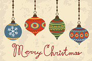 Christmas baubles, a Decorative Illustration by Olillia (Thumbnail 2 of 3)