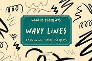 Doodle Elements & Scribble Lines, an Object Graphic by Create with Tabi (Thumbnail 4 of 7)