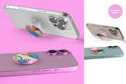 PopSockets Mock-up, an iPhone Mockup by Colatudo Store (Thumbnail 5 of 8)