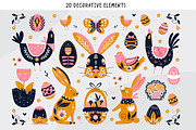 Easter Folk Art collection, an Object Graphic by DariSmartArt (Thumbnail 4 of 14)