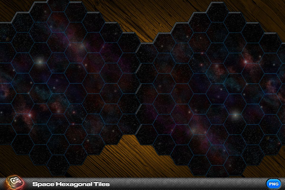 Hexagonal Tile Set vol2 preview 2