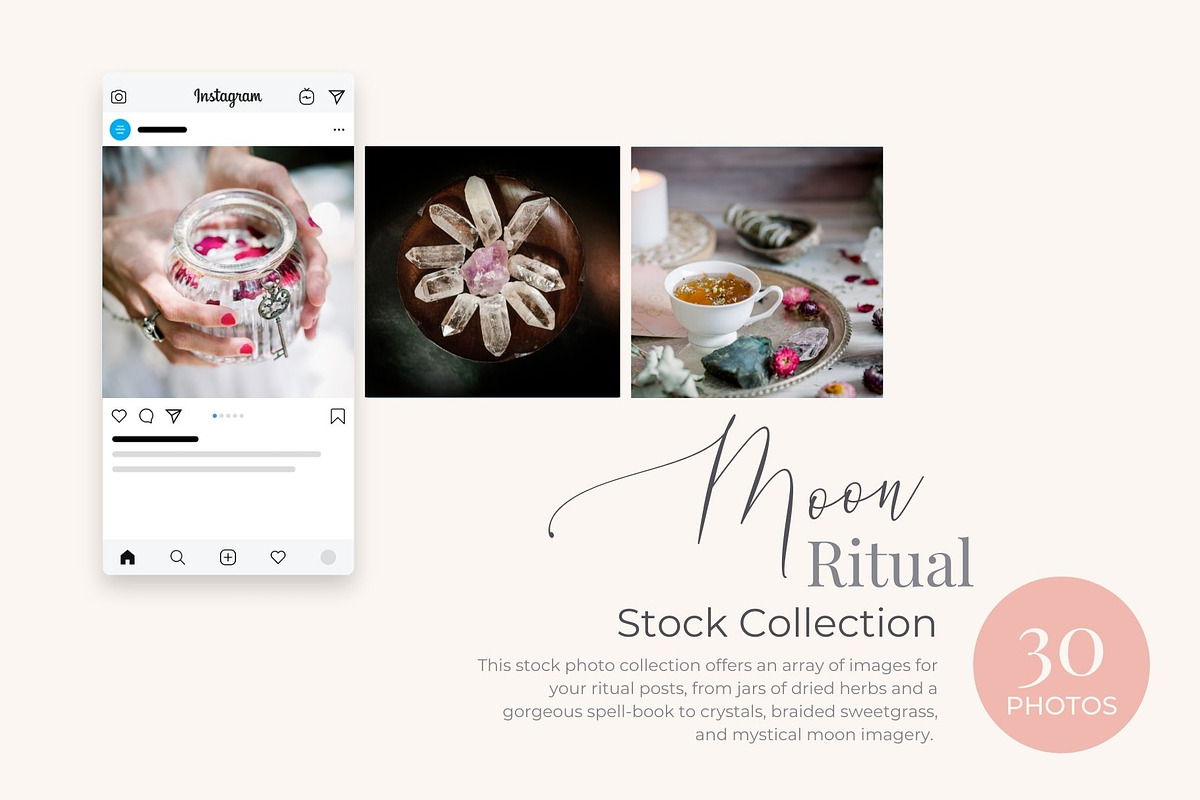 Moon Ritual Stock Photo Collection, a School & Education Photo by Inspired Stock Shop (Photo 5 of 5)