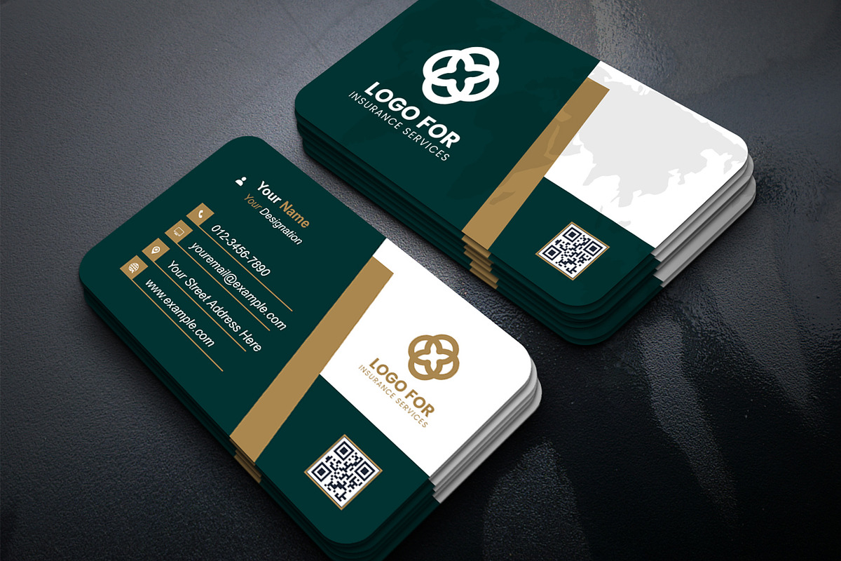 Editable Clean Business Card PSD