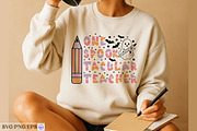 One Spooktacular Teacher Halloween, a Seasonal Illustration by mh_arif (Thumbnail 4 of 4)