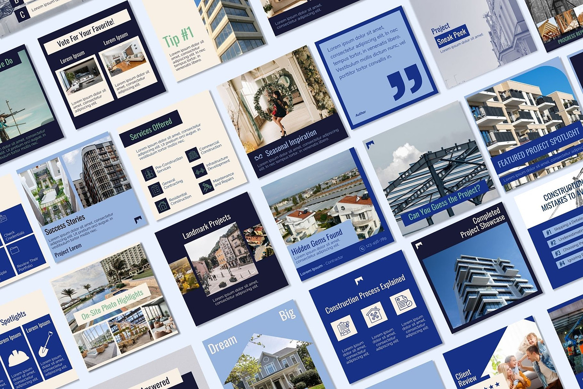 Mortar | Construction Template, a Social Media Template by Artfullyours (Photo 10 of 11)