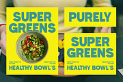 Bold Ligature Sans - Rain Jungle, a Sans Serif Font by RagamKata (Thumbnail 4 of 10)
