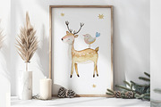 Watercolor Scandinavian Christmas, a Seasonal Illustration by SvetaArtStore (Thumbnail 4 of 9)