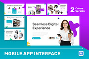 Mobile App Interface Keynote, a Presentation Template by Antstheme (Thumbnail 1 of 4)
