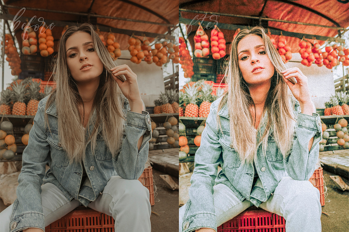 Orange Vibes.Desktop & Mobile Preset, an Action Add-On by OceanChild (Photo 3 of 10)