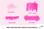 Watercolor Candy Box ABR Brushes, a Brush Add-On by Pencil Bop (Thumbnail 3 of 10)