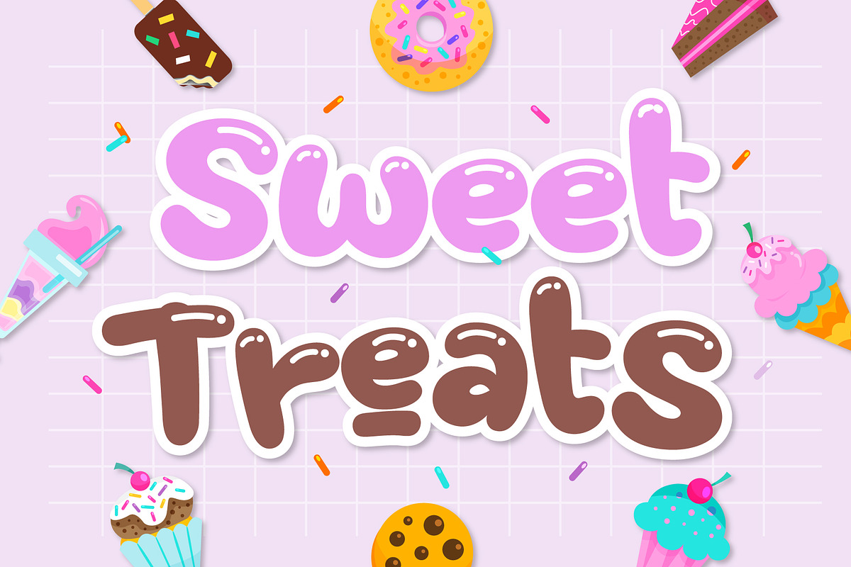 Love Cake Font, a Handwritten Font by KengGraphic (Photo 2 of 9)