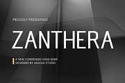 Zanthera – Condensed Sans Serif Font, a Sans Serif Font by Vadovastd (Thumbnail 1 of 7)