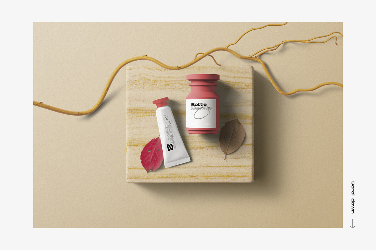 50%OFF The Scene Creator 2-top view, a Packaging Mockup by Creatoom (Photo 5 of 40)