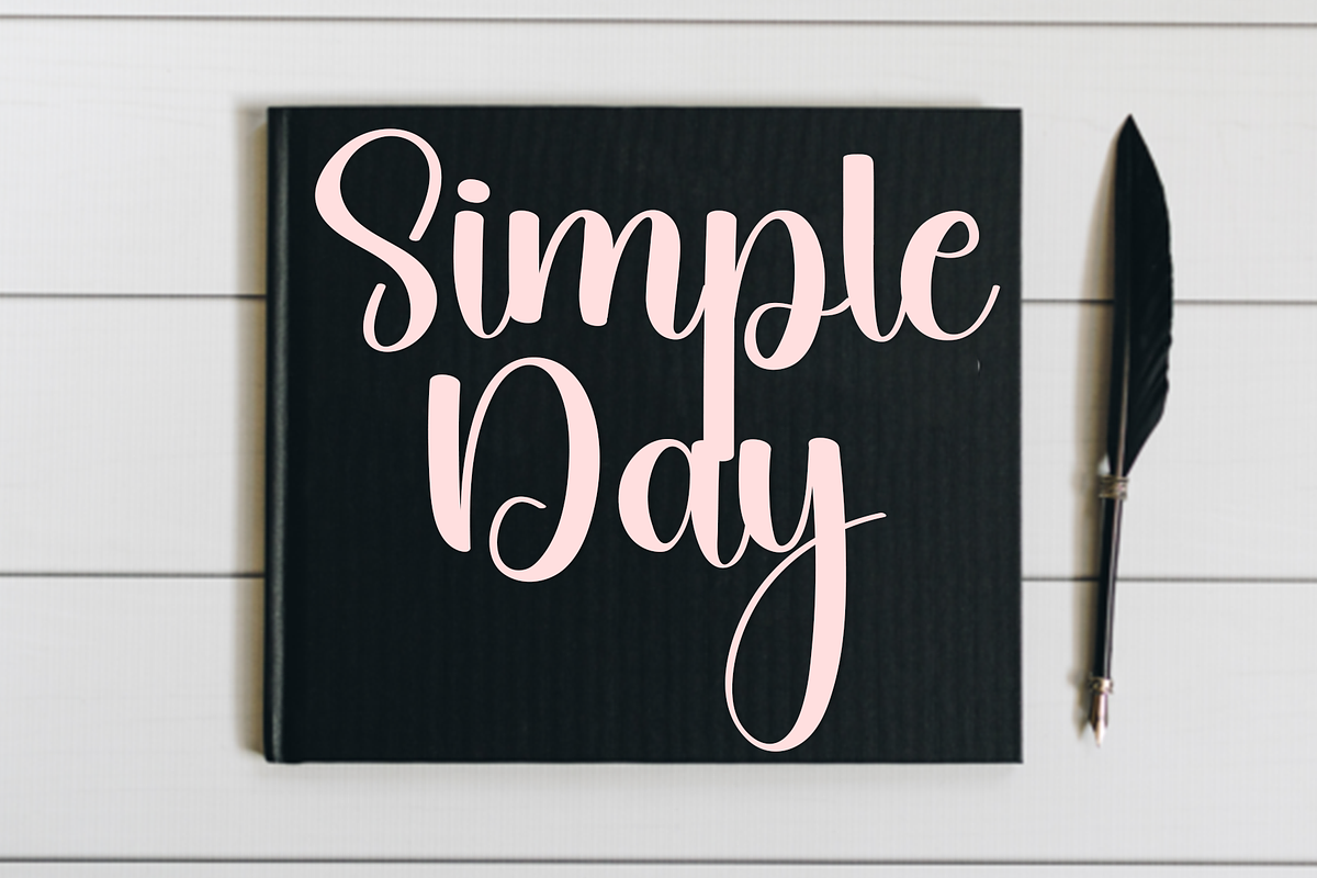 Vintage, a Handwritten Font by FreshTypeINK (Photo 3 of 7)