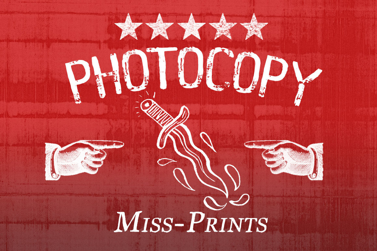 22 Photocopy MissPrints, a Texture Graphic by Ed J Brown (Photo 4 of 5)