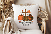 Grateful Thankful Blessed Pumpkin, a Graphic by Libby Wishes (Thumbnail 3 of 6)