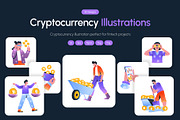 Cryptocurrency Illustrations Art Set, a Finance Illustration by Creative Stall (Thumbnail 1 of 9)